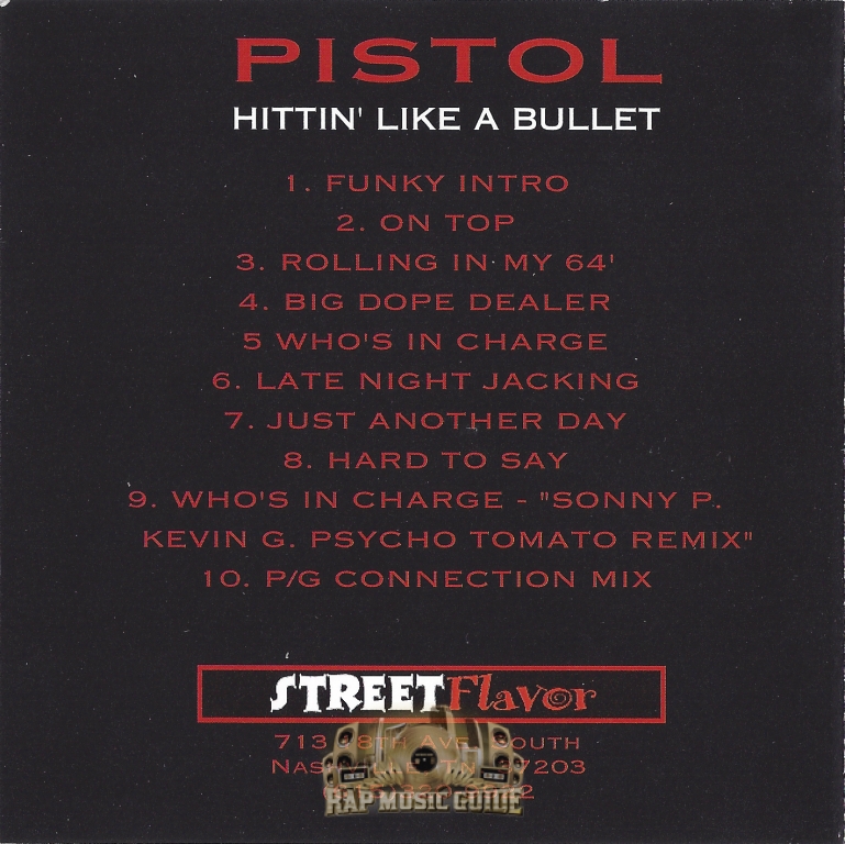 G-RAP / Pistol – Hittin' Like A Bullet Play Hittin' Like a Bullet by Pistol on Amazon Music